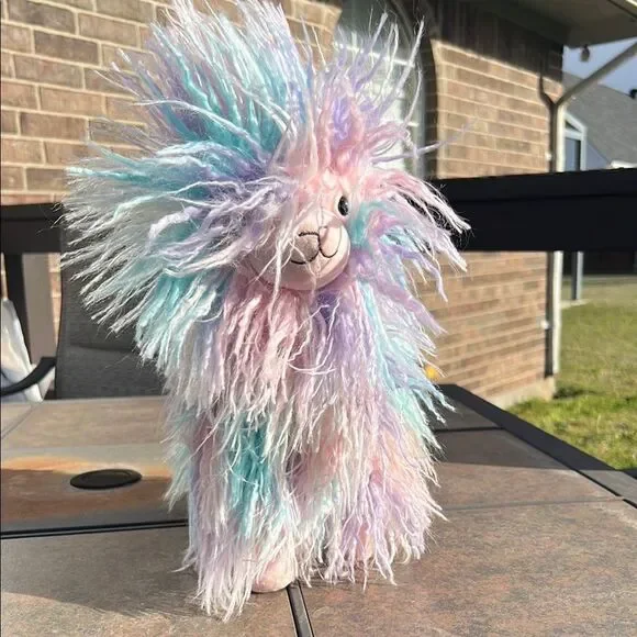 Jellycat Toys Jellycat Lovely Llama Retired Rare Pink Blue